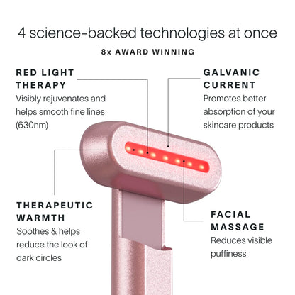 3 in-1 Red Light Therapy Wand Serum & Facial Mask